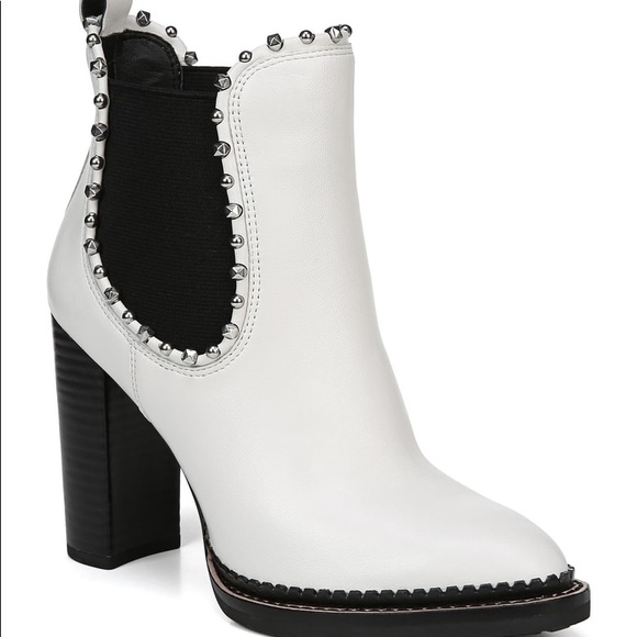 white booties sam edelman